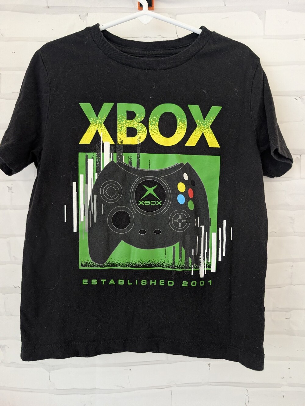 Old Navy - Black & Green Graphic Tee